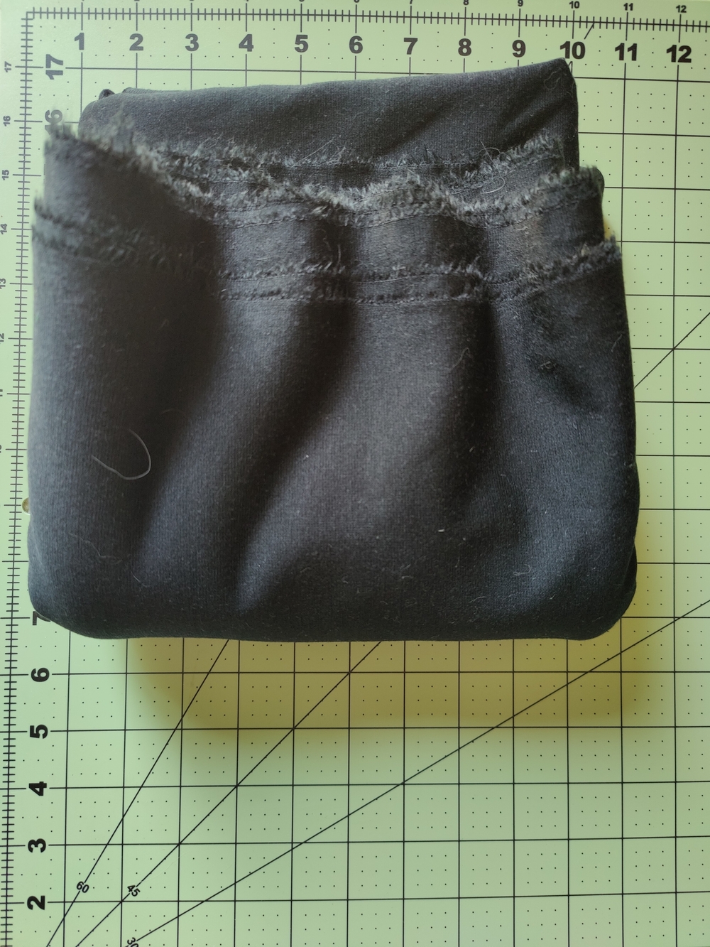 Shao Jegging Knit Fabric in Caviar